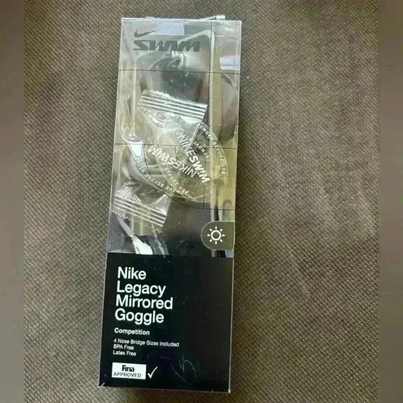 Nike legacy mirrored swim googles, unisex - Picture 1 of 3